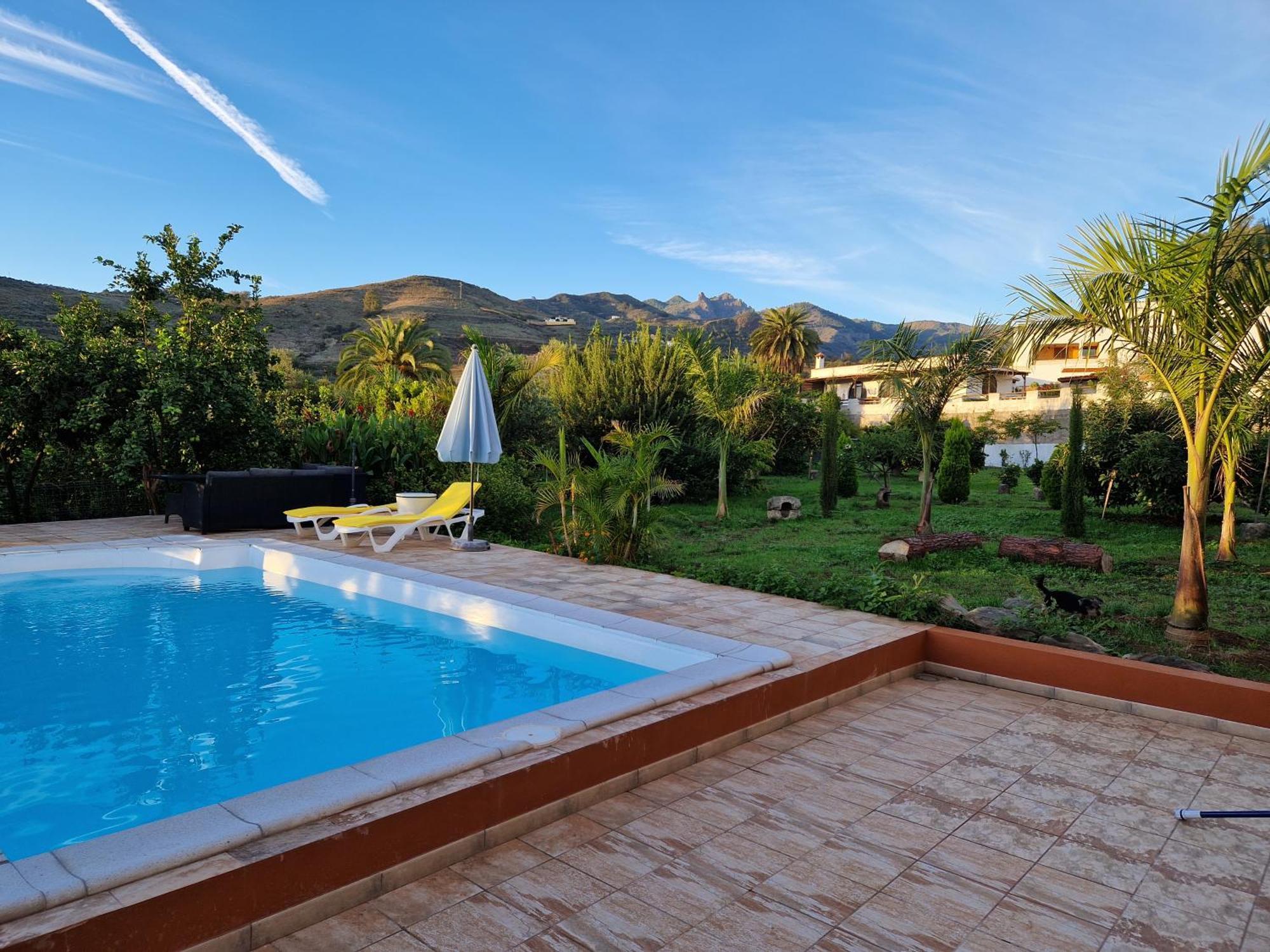 Вилла Casa Con Piscina, High-Speed Wi-Fi Y Vistas Санта-Брихида Экстерьер фото